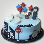 Police officer cake